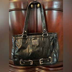 Anne Klein black purse - good condition